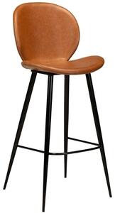 ​​​​​Dan-Form Světle hnědá vintage koženková barová židle DAN-FORM Cloud 77 cm