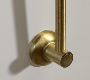 SAPHO ANTEA sprchová tyč, posuvný držák, 670mm, bronz SAL0036