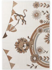 Villeroy & Boch, Dětský kusový koberec Villeroy & Boch Boho Kids 106309 Cream Multicolor, 120x170, bílá, dětský pokoj