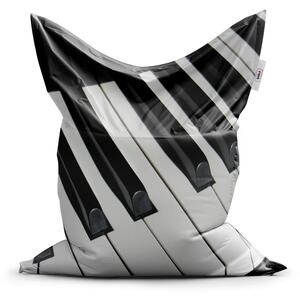 Sablio Sedací vak Classic Klávesy piana - 150x100 cm