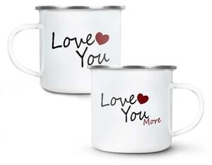 Sablio Plecháčky Love you, Love you more: 2ks 300ml