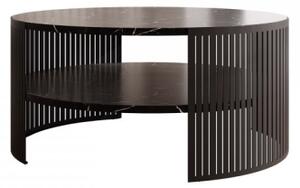 Konferenční stolek Zinzit, Barva: černá / arktická bílá Mirjan24 5903211338939