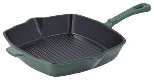 Silvercrest® Litinová grilovací pánev, Ø 24 cm (zelená) (100392723003)