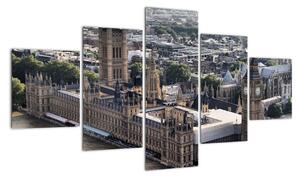 Britský parlament, obraz (125x70cm)