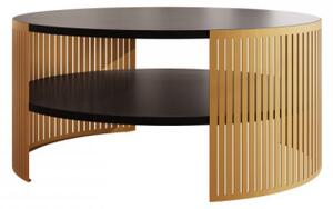 Konferenční stolek Zinzit Gold, Barva: zlatá / kašmír 5903211413032