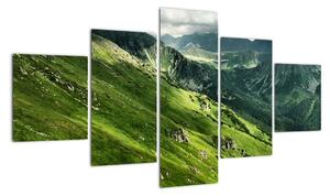 Pohoří hor - obraz na zeď (125x70cm)