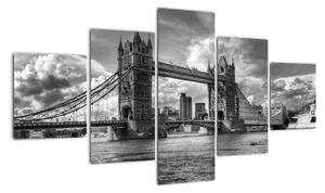 Tower Bridge - moderní obrazy (125x70cm)