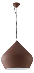 Luce Ambiente Design Závěsné světlo Tholos, bronzová/bílá, Ø 52 cm, kov, stmívatelný, Bronz / starožitná mosaz, Obývací pokoj / jídelna, kov, Moderní