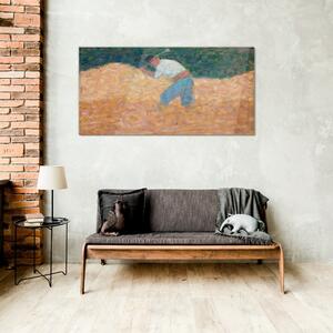 Obraz na skle Obraz na skle Kamenný jistič Seurat