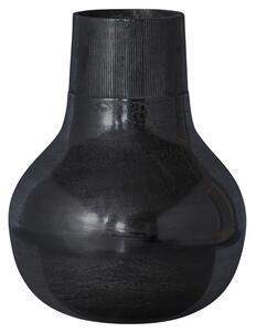 DNYMARIANNE -25% Hoorns Černá kovová váza Kymani XL