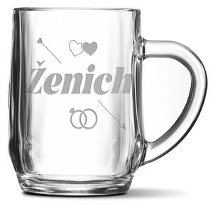 Sablio Půllitr Ženich šíp: 0,5