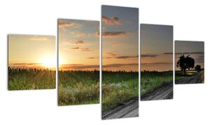 Západ slunce - obraz (125x70cm)
