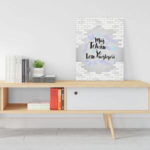 Sablio Dárková cedulka Můj tchán je ten nejlepší: 30x40 cm