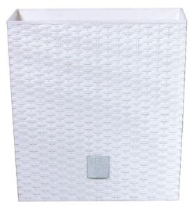 Prosperplast Květináč RATO LOW s vkladem 32 cm - barva: bílá