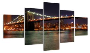Světelný most - obraz (125x70cm)
