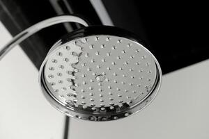 SAPHO ANTEA retro sprchový sloup k napojení na baterii, hlavová, retro ruční sprcha, chrom SET031