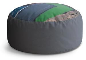 Sablio Taburet Circle Černé pobřeží: 38x48 cm