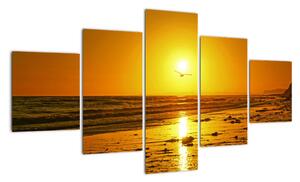 Západ slunce - obraz do bytu (125x70cm)