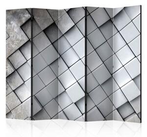Paraván - Gray background 3D II [Room Dividers]