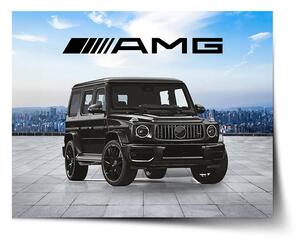 Sablio Plakát AMG auto - 60x40 cm