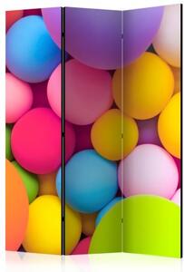 Paraván - Colourful Balls [Room Dividers]