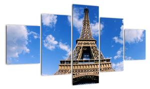 Eiffelova věž - moderní obraz (125x70cm)