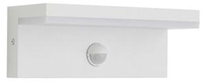 Brilagi -LED Venkovní nástěnné svítidlo se senzorem TESSI LED/10W/230V bílá IP54