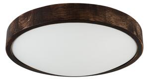 Brilagi - LED Stropní svítidlo CARVALHO SLIM SMOKEY LED/36W/230V dub pr. 37,5 cm