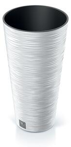 Květináč FURU SLIM 25 cm - barva: bílá