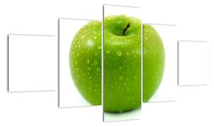 Jablko - moderní obraz (125x70cm)