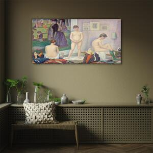 Obraz na skle Obraz na skle Seurat modely