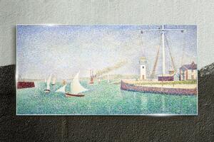 Obraz na skle Obraz na skle Vstup do Seurat Port