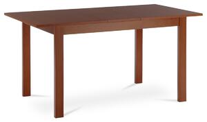 Jídelní stůl rozkládací Autronic BT-6778 TR3, deska MDF, dýha, nohy masiv, třešeň tmavá