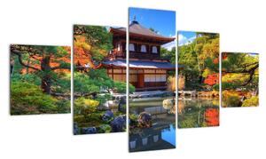 Japonská zahrada - obraz (125x70cm)
