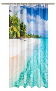 LIVARNO home Sprchový závěs, 180 x 200 cm (pláž) (100370001004)