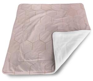 Sablio Deka pro miminko Rose gold - 80x100 cm