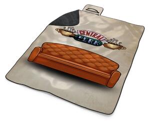 Sablio Plážová deka Seriál přátelé CENTRAL PERK Gauč: 200x140 cm