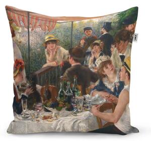Sablio Polštář Snídaně veslařů - Auguste Renoir - 40x40 cm