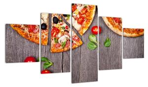 Pizza - obraz (125x70cm)