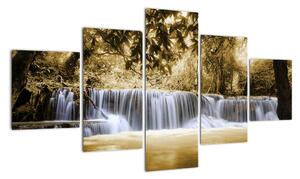 Vodopády - obraz (125x70cm)