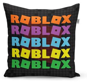 Sablio Polštář ROBLOX Barevný text - 40x40 cm