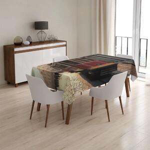 Sablio Ubrus Historická červená tramvaj - 90x90 cm