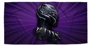Sablio Ručník BLACK PANTHER z profilu Fialový - 30x50 cm