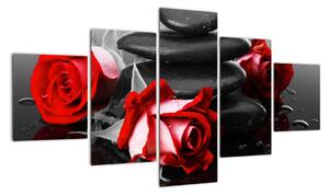 Obraz růží (125x70cm)
