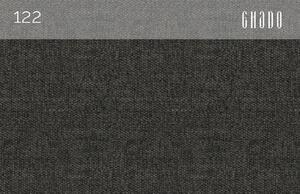 Antracitově šedá látková dvoumístná pohovka Ghado Tendo 205 cm