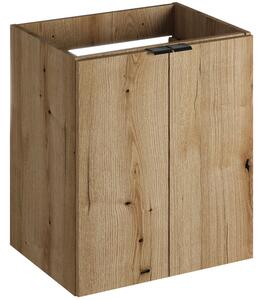 Koupelnová skříňka pod umyvadlo NOVA OAK police 50 cm