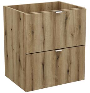 Koupelnová skříňka pod umyvadlo NOVA OAK šuplíky 50 cm