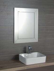 SAPHO ARAK retro zrcadlo s lištami a fazetou 60x80cm AR060