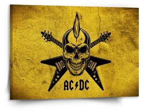 Sablio Obraz ACDC Lebka - 150x110 cm