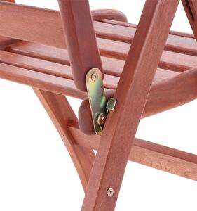Zahradní židle VeGA ISTANBUL SET dřevěná meranti